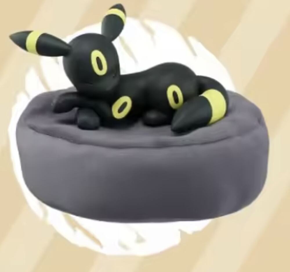 Pokemon, Umbreon Sweet Dreams Sleeping Collectible Art Figure, New Open Blind Bx
